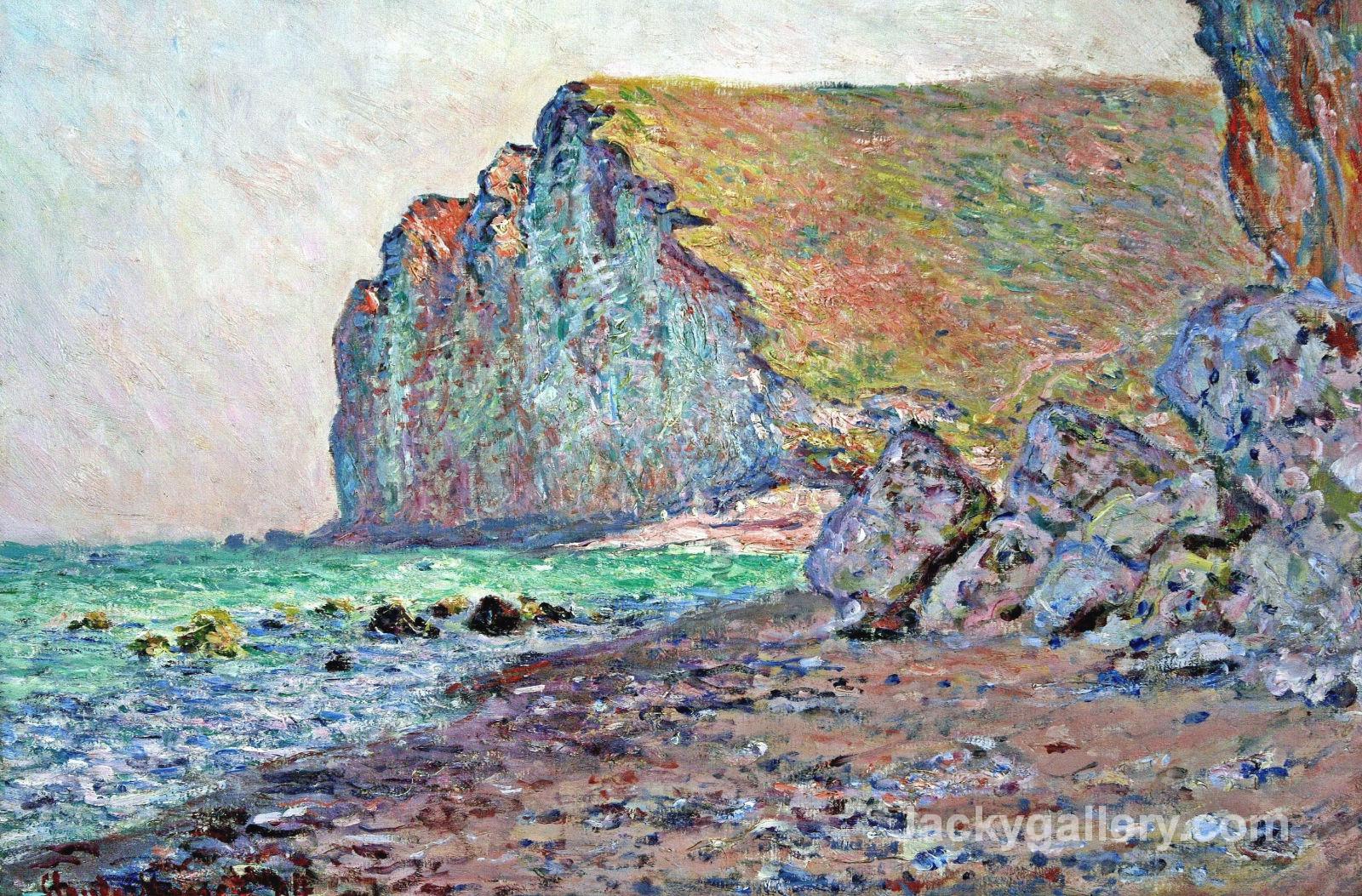 Cliffs of Les Petites-Dalles by Claude Monet paintings reproduction